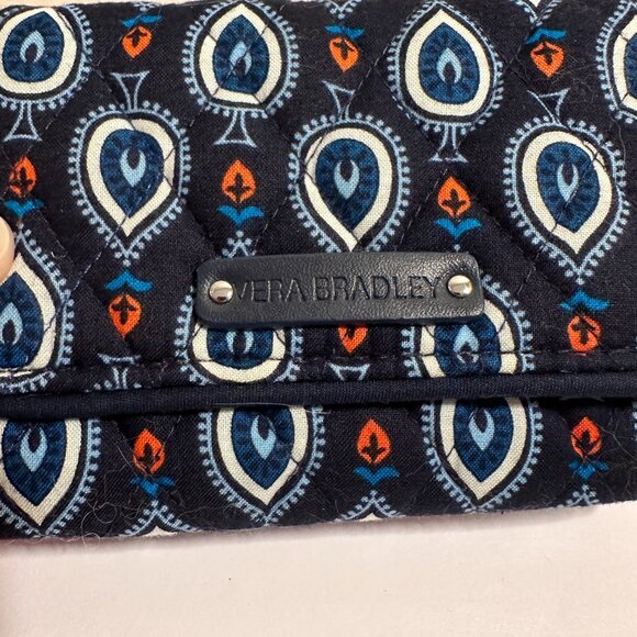 Vera Bradley Petite Trifold Marrakesh Wallet NWOT - Picture 2 of 5